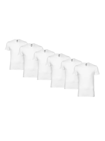 Puma T-Shirt Puma Crew Tee in 300 - white