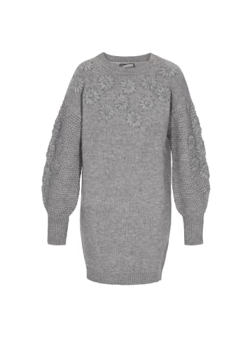 DreiMaster Vintage Dress in light grey melange