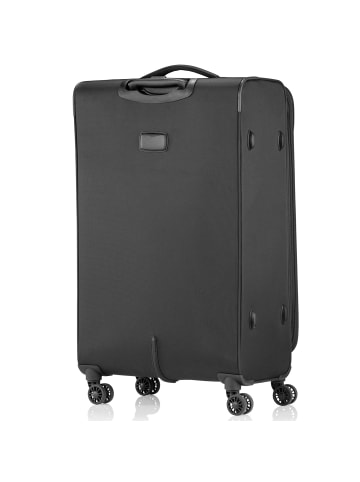 Pack Easy Infinity 4 Rollen Trolley 78 cm mit Dehnfalte in schwarz