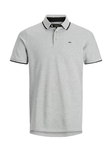 Jack & Jones Poloshirt Paulos - Slim Fit in Light grey melange