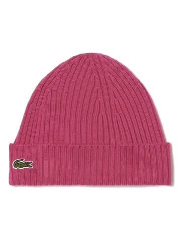 Lacoste Mütze in Pink