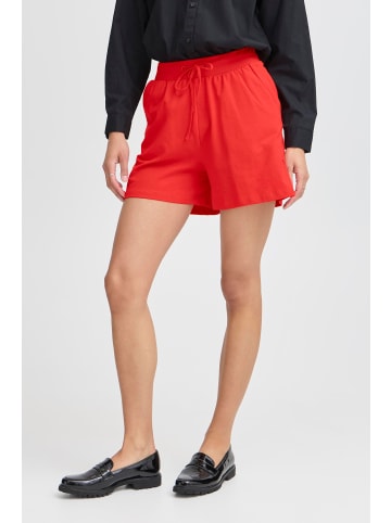 b. young Shorts BYPANDINNA Regular fit in Flame Scarlet