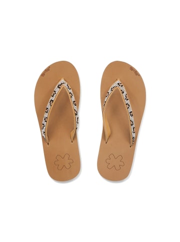 Flip Flop Zehentrenner "flip*leo 2" in camel