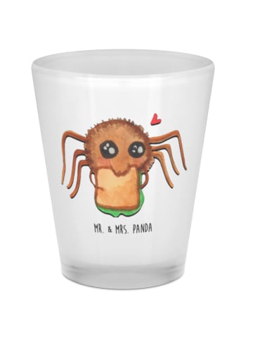 Mr. & Mrs. Panda Schnapsglas Spinne Agathe Sandwich ohne Spruch in Transparent