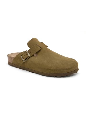 billowy Pantoletten  in khaki