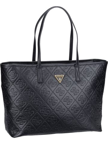 Guess Shopper Power Play Large Tech Tote in Black Logo