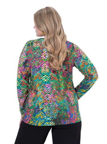 Ulla Popken Longshirt in dunkel weinrot