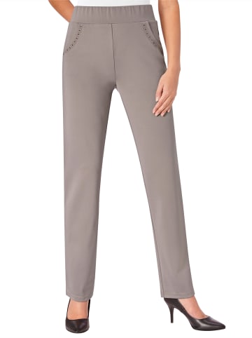 WITT WEIDEN Jerseyhose in taupe