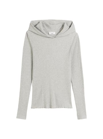Marc O'Polo DENIM Kapuzen-Longsleeve regular in Stone Melange