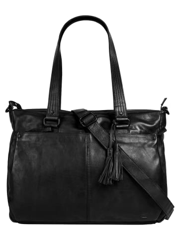 SPIKES & SPARROW Shopper in schwarz