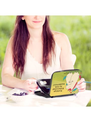 Mr. & Mrs. Panda Stifte Etui Einhorn Mitteilung Design mit Spruch in Weiß