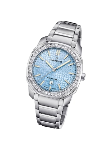 Candino Analog-Armbanduhr Candino Elegance silber mittel (ca. 35mm)