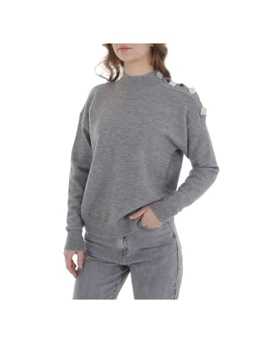 Ital-Design Pullover in Grau
