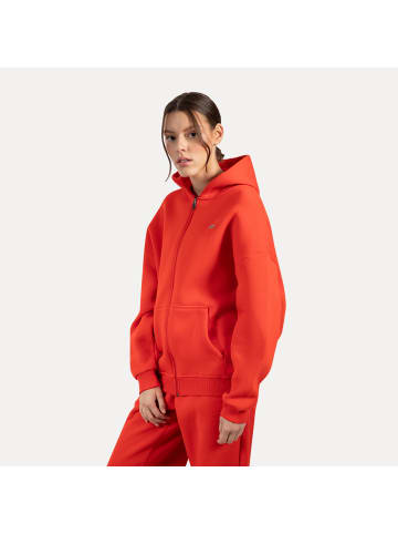 SMILODOX Zip Hoodie Lyanna in Rot
