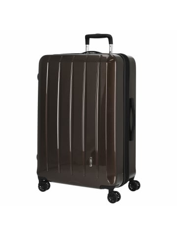 Check.In London 2.0 - 4-Rollen-Trolley 75 cm (orange) in carbon champagner