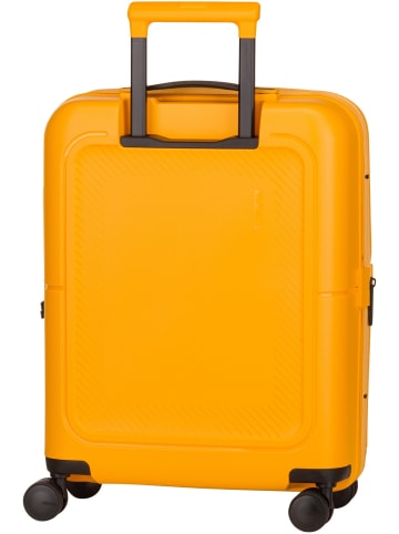 American Tourister Trolley Dashpop Spinner 55 EXP in Golden Yellow