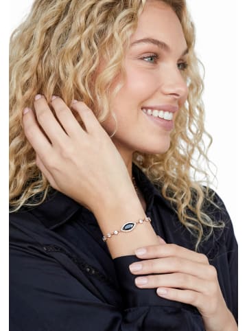 gaya Women Bracelet in Rose Gold Black