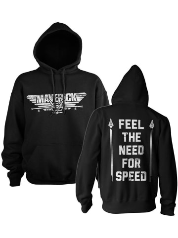 TOP GUN Hoodie "Maverick Need For Speed Big Tall Hoodie" in Schwarz