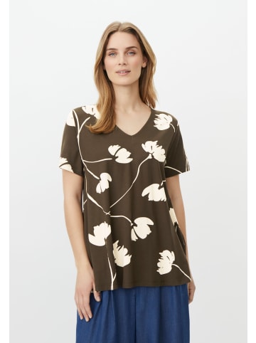 MASAI  Kurzarm T-shirt MaDarlene in Slate Black