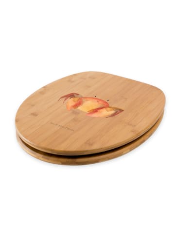 Mr. & Mrs. Panda Klobrille Sternzeichen Krebs ohne Spruch in Braun