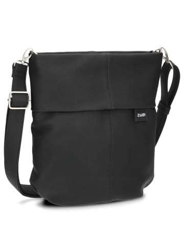 Zwei Mademoiselle M90 - Umhängetasche 28 cm (cord-polar) in nubuk-black