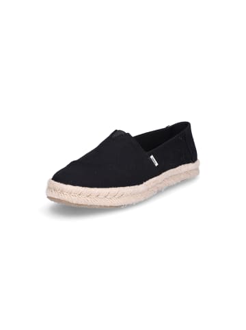 TOMS Espadrille Alpargata Rope 2.0 in Schwarz