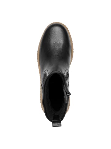 Tamaris WIDE FIT Chelsea Boot in BLACK NAPPA