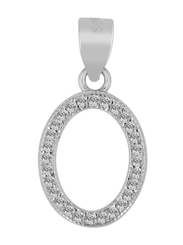 Adeliás Damen Anhänger aus 925 Silber mit Zirkonia in silber