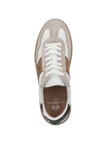 La Martina Sneaker low LFM251 in creme