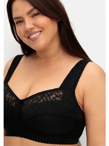sheego Entlastungs-BH in schwarz