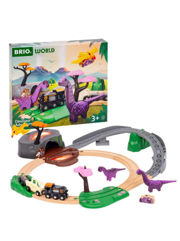 Brio Brio Aktionsspiel Dinosaurier Abenteuer-Set in bunt