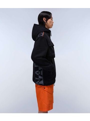 Napapijri Pullover "B-Rivalto Fzh" in Schwarz