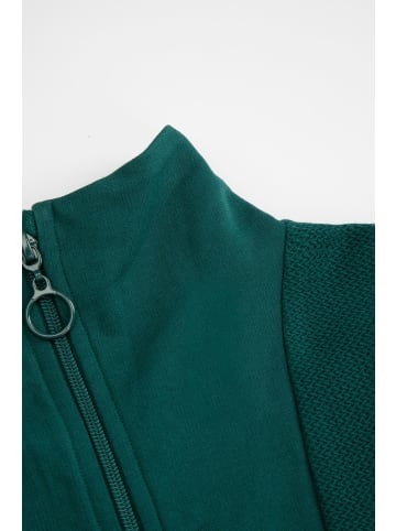 Coccodrillo Sweatshirt mit Reißverschluss in grün