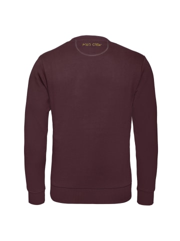 La Martina Sweatshirt XMF007 XT in bordeaux