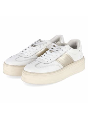 Bullboxer Plateau-Sneaker in weiß
