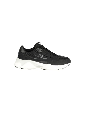 Fila Schwarze Polyurethan-Sneaker