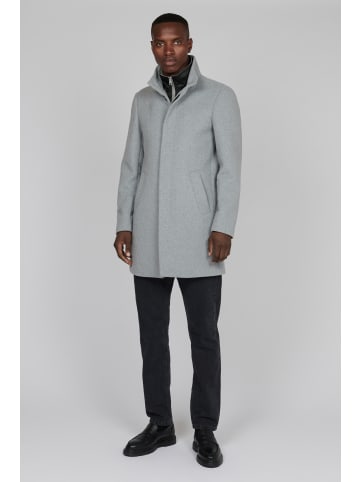 Matinique Jacke Harvey Gerade Passform in Light Grey Melange