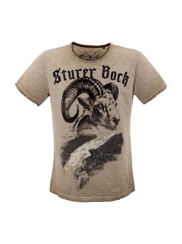 Hangowear T-Shirt GODWIN AUSTRIA in beige
