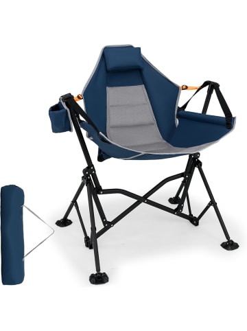 COSTWAY Campingstuhl faltbar in Blau