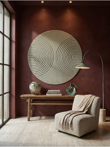 KADIMA DESIGN Teppich Kurzflor Geometrisch pflegeleicht Wohnzimmer Schlafzimmer Flur in Grün