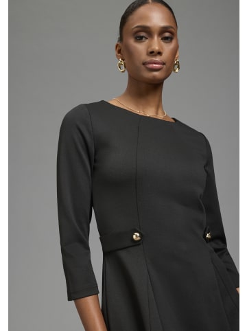 Laura Scott Jerseykleid in schwarz