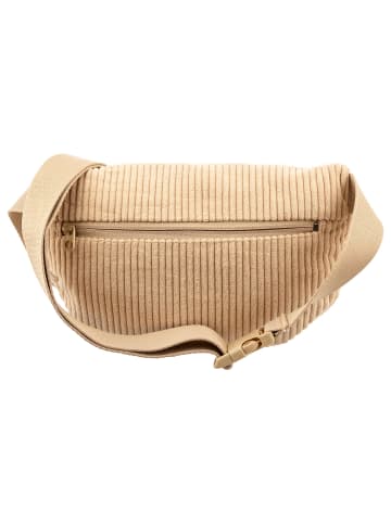 Prato SC17 zeitlose Moonbag aus Breitcord in light beige