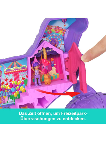 Mattel Polly Pocket Mikropuppen Spielset Puppe + Überraschungen Tiere JFT90 4+