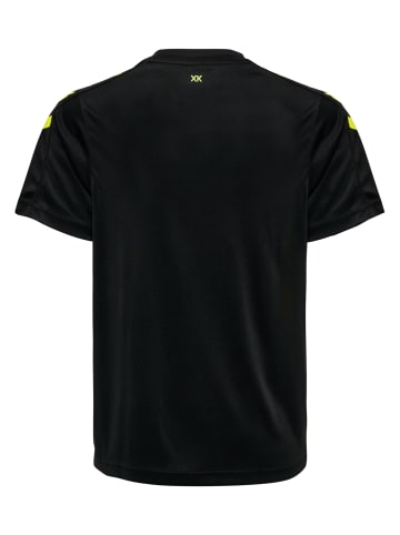 Hummel T-Shirt Hmlcore Kinder in BLACK/BLAZING YELLOW