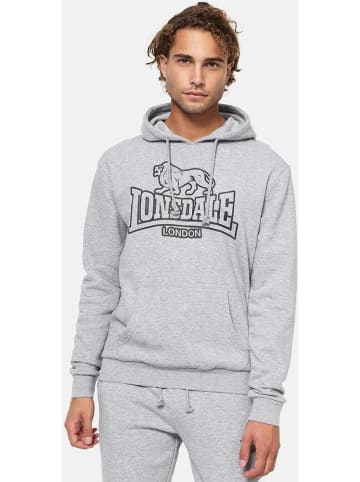 Lonsdale Hoodie "Fochabers" in Grau