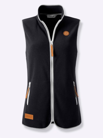 WITT WEIDEN Fleeceweste in schwarz