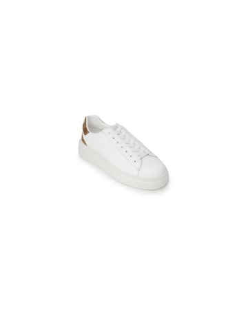 Weiß Polyethylen Low-Top-Sneaker