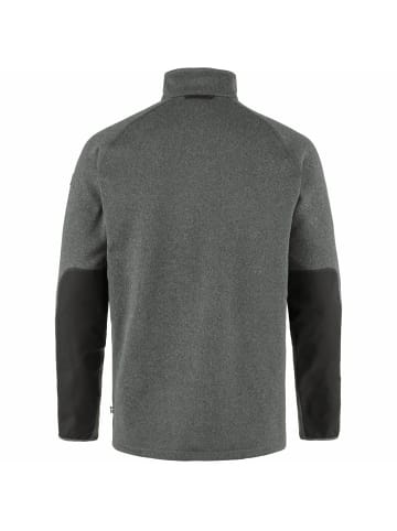 FJÄLLRÄVEN Fleecepullover Övik in Dunkelgrau