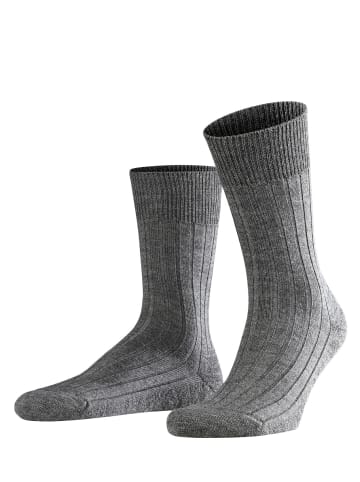 Falke Strick- / Wollsocken Teppich im Schuh Socken in Grau