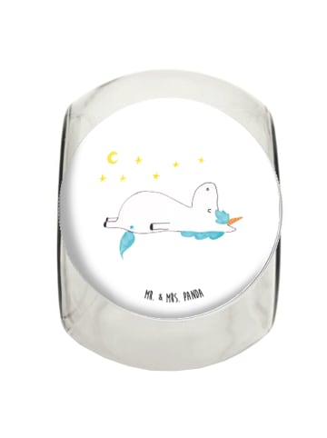 Mr. & Mrs. Panda Frischhaltedose Einhorn Sternenhimmel ohne Spruch in Weiß